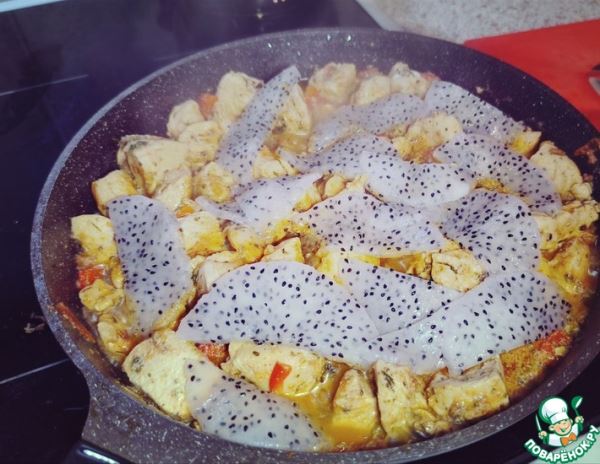 Курспита: Курица, танцующая с Питахайей